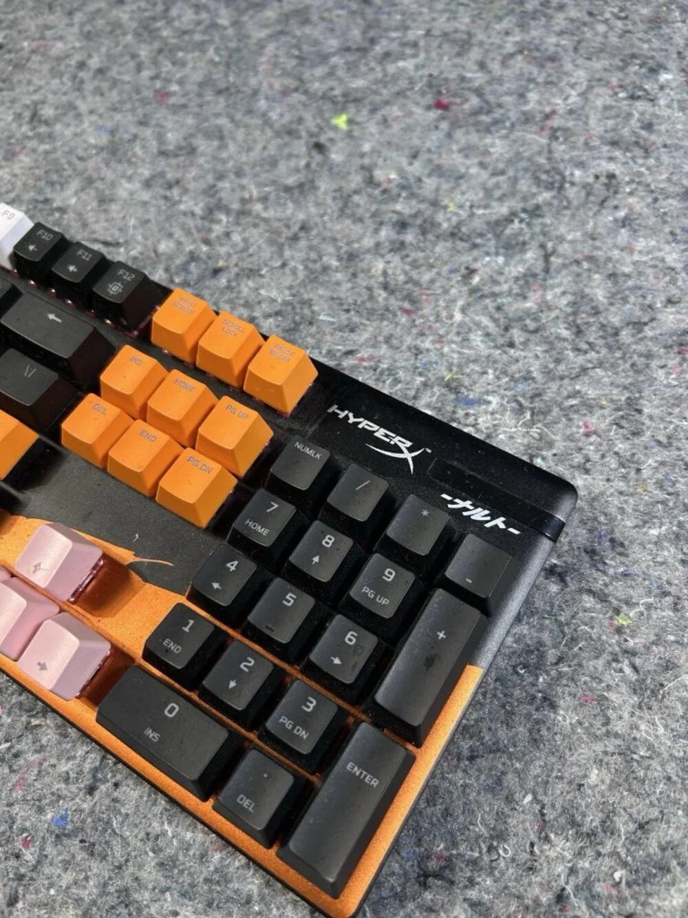 HyperX Alloy Origins Mechanical Gaming Keyboard Naruto Shippuden Edition
